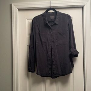 Black ‘Silk’ button up